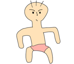 The mischievous boy sticker #10139790