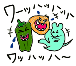 happy rats sticker #10139925