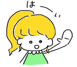 little girls. sticker #10140640