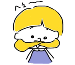 little girls. sticker #10140641