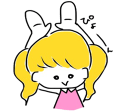 little girls. sticker #10140642