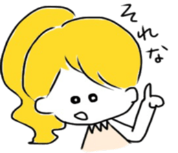 little girls. sticker #10140647