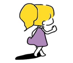 little girls. sticker #10140651