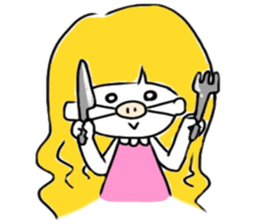 little girls. sticker #10140652