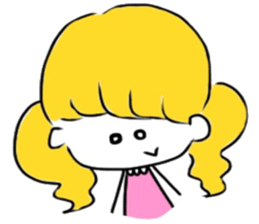 little girls. sticker #10140654