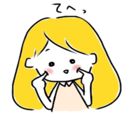 little girls. sticker #10140660