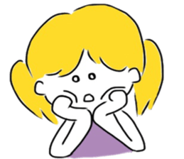 little girls. sticker #10140661