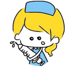 little girls. sticker #10140663