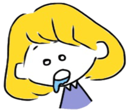 little girls. sticker #10140664