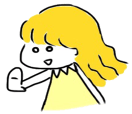 little girls. sticker #10140665