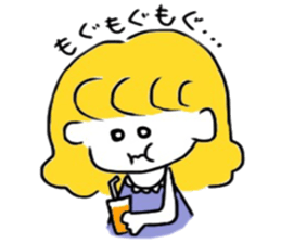 little girls. sticker #10140669