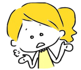 little girls. sticker #10140674