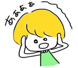 little girls. sticker #10140678