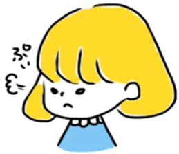 little girls. sticker #10140679