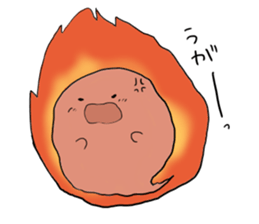 A black shadow and white ghost. sticker #10140870