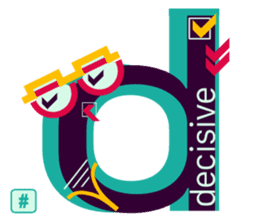 chat font feeLings poLar vortex suitcase sticker #10140962