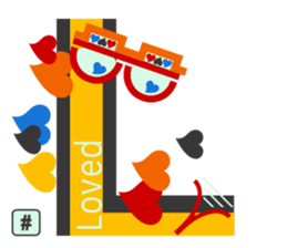 chat font feeLings poLar vortex suitcase sticker #10140964