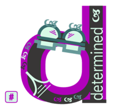 chat font feeLings poLar vortex suitcase sticker #10140966