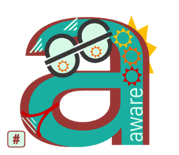 chat font feeLings poLar vortex suitcase sticker #10140968