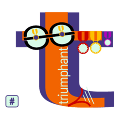 chat font feeLings poLar vortex suitcase sticker #10140969