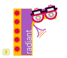 chat font feeLings poLar vortex suitcase sticker #10140971