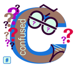 chat font feeLings poLar vortex suitcase sticker #10140976