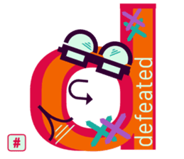 chat font feeLings poLar vortex suitcase sticker #10140977