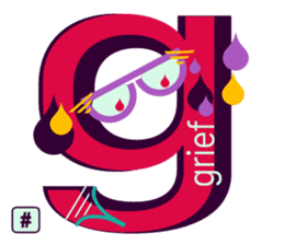 chat font feeLings poLar vortex suitcase sticker #10140980