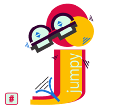 chat font feeLings poLar vortex suitcase sticker #10140983