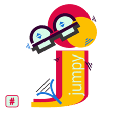 chat font feeLings poLar vortex suitcase sticker #10140983