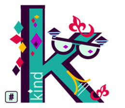 chat font feeLings poLar vortex suitcase sticker #10140984