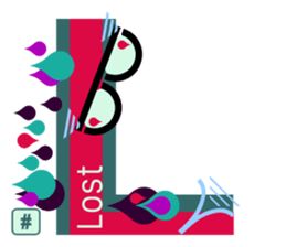 chat font feeLings poLar vortex suitcase sticker #10140985