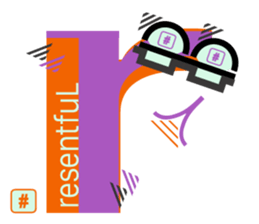 chat font feeLings poLar vortex suitcase sticker #10140991