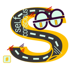 chat font feeLings poLar vortex suitcase sticker #10140992