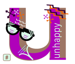 chat font feeLings poLar vortex suitcase sticker #10140994