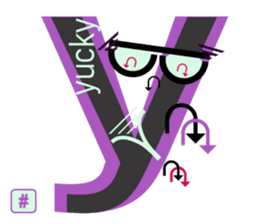 chat font feeLings poLar vortex suitcase sticker #10140998