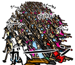 Hundred-group behavior-2 sticker #10141008