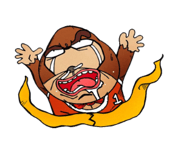 King Uncle texture white rot sticker #10141322