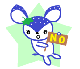 Bibi of the strawberry hat 7 sticker #10141413