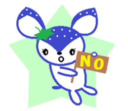 Bibi of the strawberry hat 7 sticker #10141413