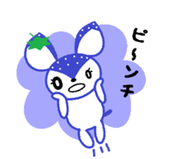 Bibi of the strawberry hat 7 sticker #10141416