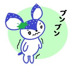 Bibi of the strawberry hat 7 sticker #10141417