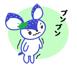 Bibi of the strawberry hat 7 sticker #10141417