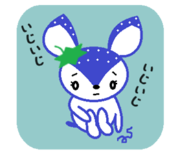 Bibi of the strawberry hat 7 sticker #10141438