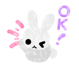 Pretty Little Rabbits Sticker sticker #10141680