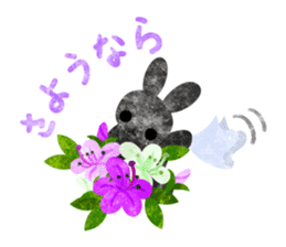 Pretty Little Rabbits Sticker sticker #10141687