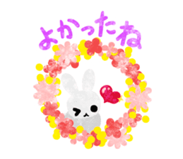 Pretty Little Rabbits Sticker sticker #10141695