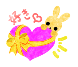 Pretty Little Rabbits Sticker sticker #10141700