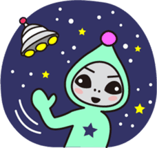 Various feeling of alien EARLGREY Vol.3 sticker #10141803