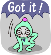 Various feeling of alien EARLGREY Vol.3 sticker #10141814